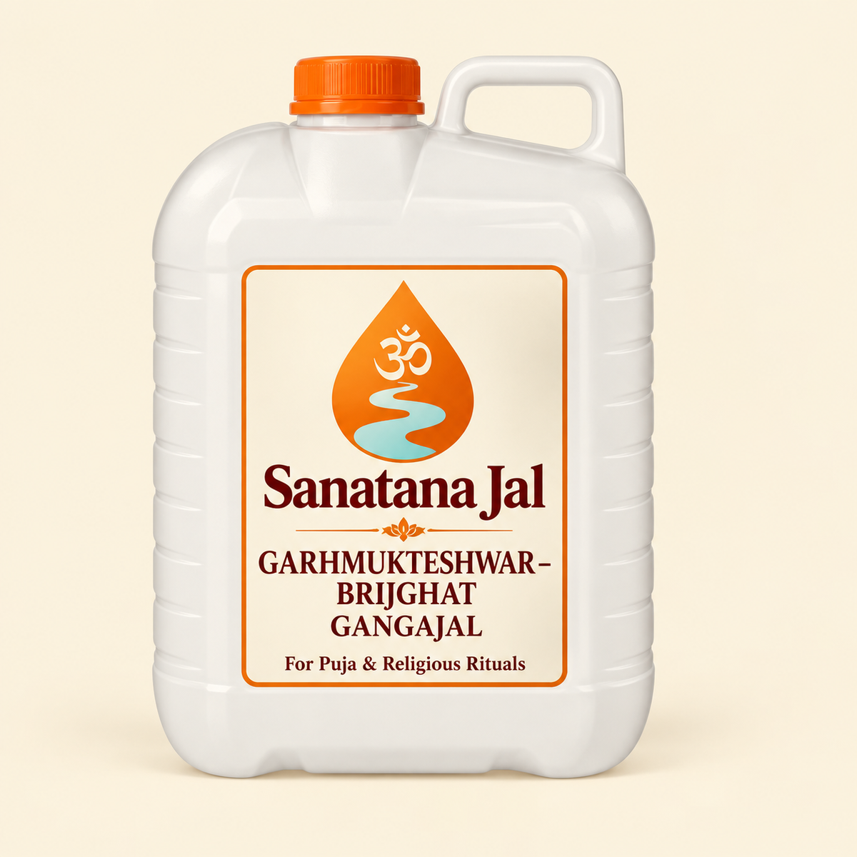 Sanatana Jal Garhmukteshwar Brijghat Gangajal 5 litre can