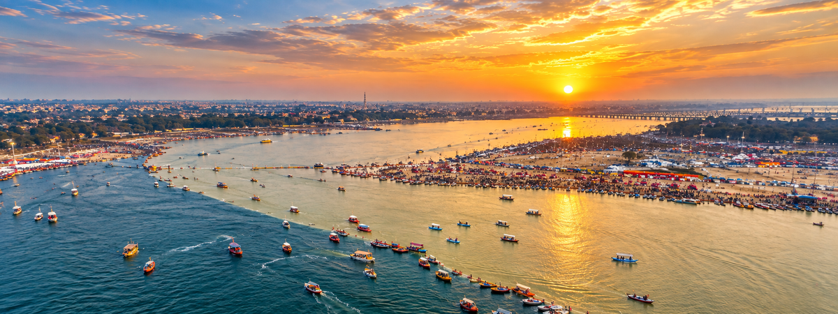 Prayagraj — Triveni Sangam