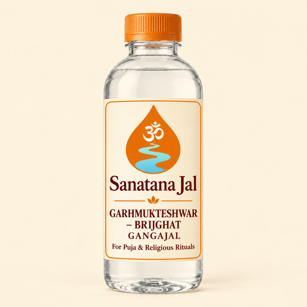 Sanatana Jal Garhmukteshwar Brijghat Gangajal bottle