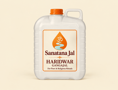 Sanatana Jal Haridwar Gangajal 5 litre can