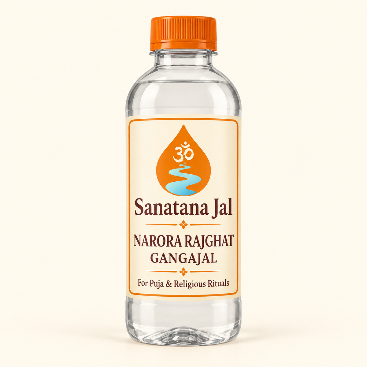 Sanatana Jal Narora Rajghat Gangajal bottle