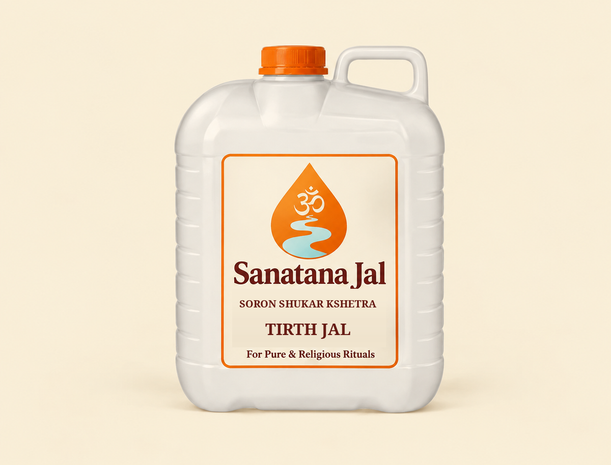 Sanatana Jal Soron Shukar Kshetra Tirth Jal 5 litre can